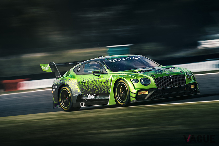 ベントレー・コンチネンタルGT3のリアル写真