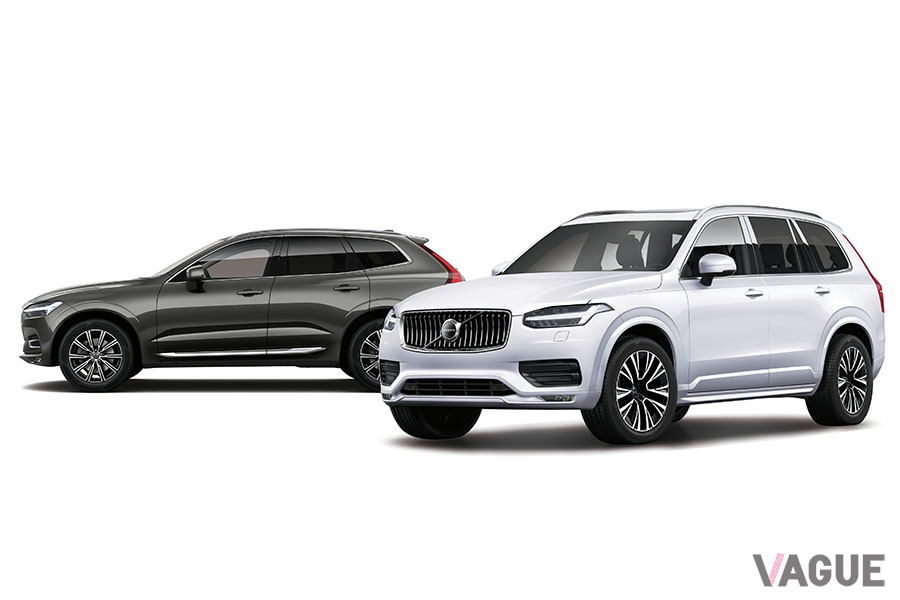 新開発の48Vハイブリッドパワートレイン「B5」が追加されたボルボ「XC60」と「XC90」