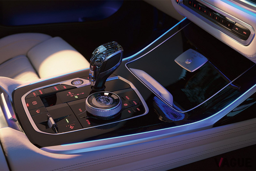 BMWアルピナ「XB7」のシフトセレクター
