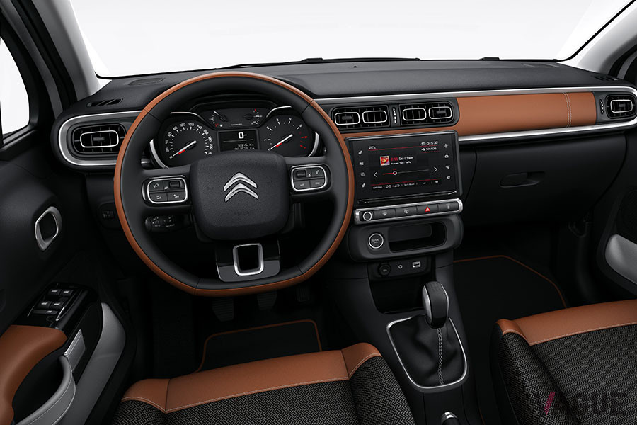 シトロエン「C3」のインパネ
