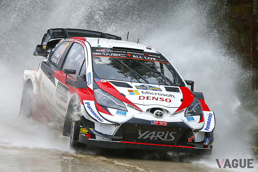 トヨタガズーレーシング ワールドラリーチームのトヨタ「ヤリスWRC」