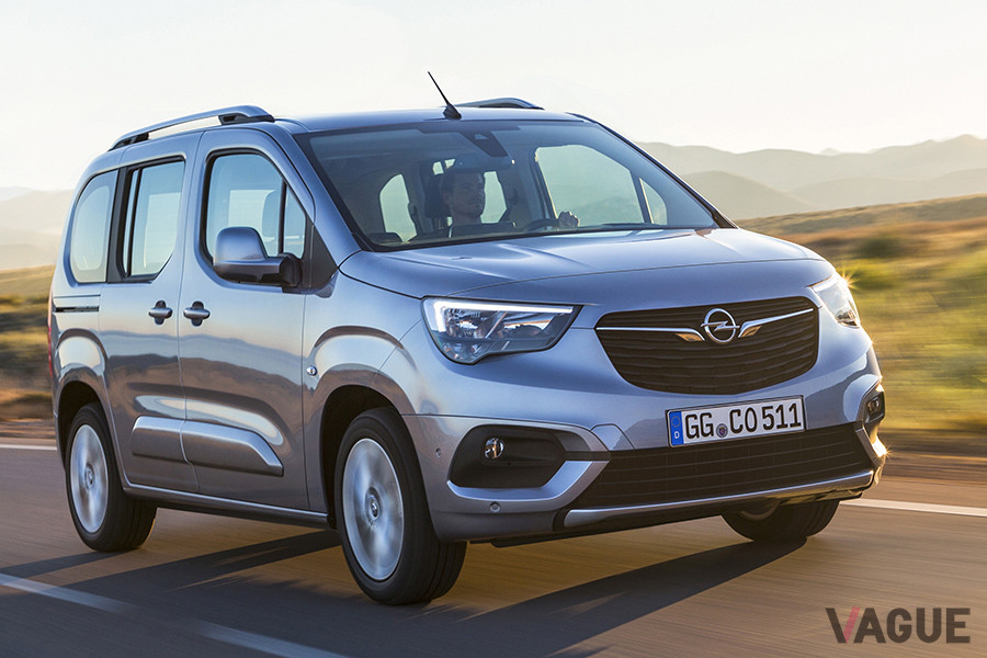 2021年に日本上陸予定の2列シートミニバン、オペル「コンボライフ」