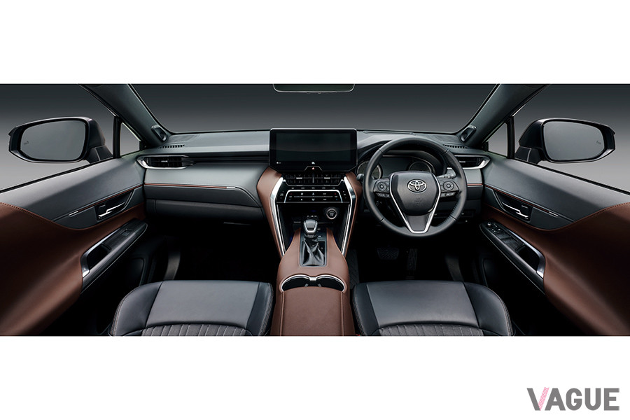 トヨタ新型ハリアーのインパネ