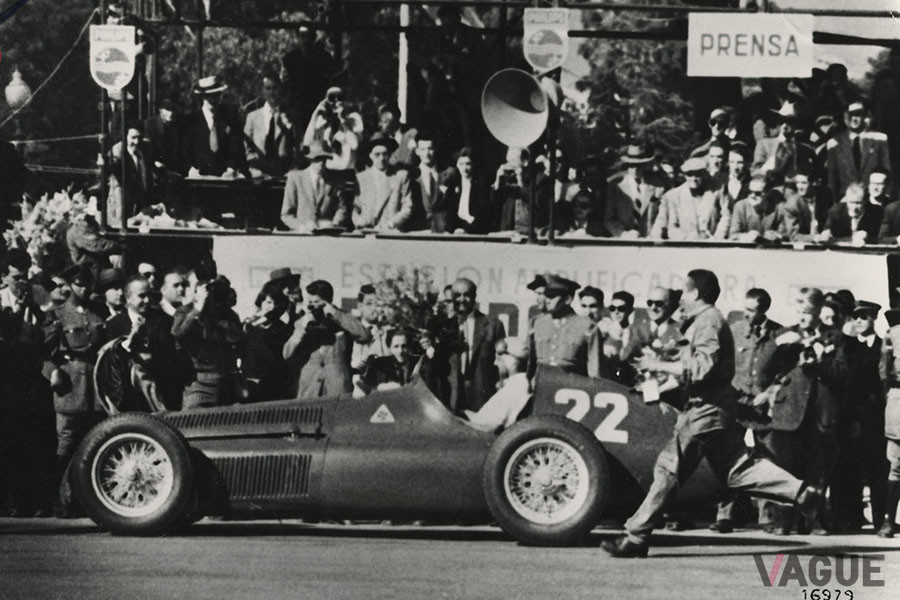 1951年F1最終戦、スペインGPで優勝したファンジオ