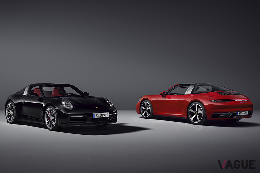 ポルシェ新型「911タルガ4」と「911タルガ4S」