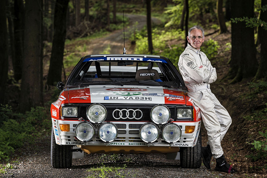 アウディ・クワトロは、1981年シーズンから世界ラリー選手権（WRC）にフル参戦