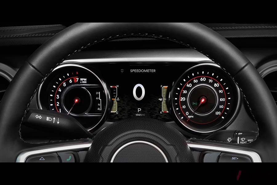 フルカラー7インチマルチビューディスプレイ