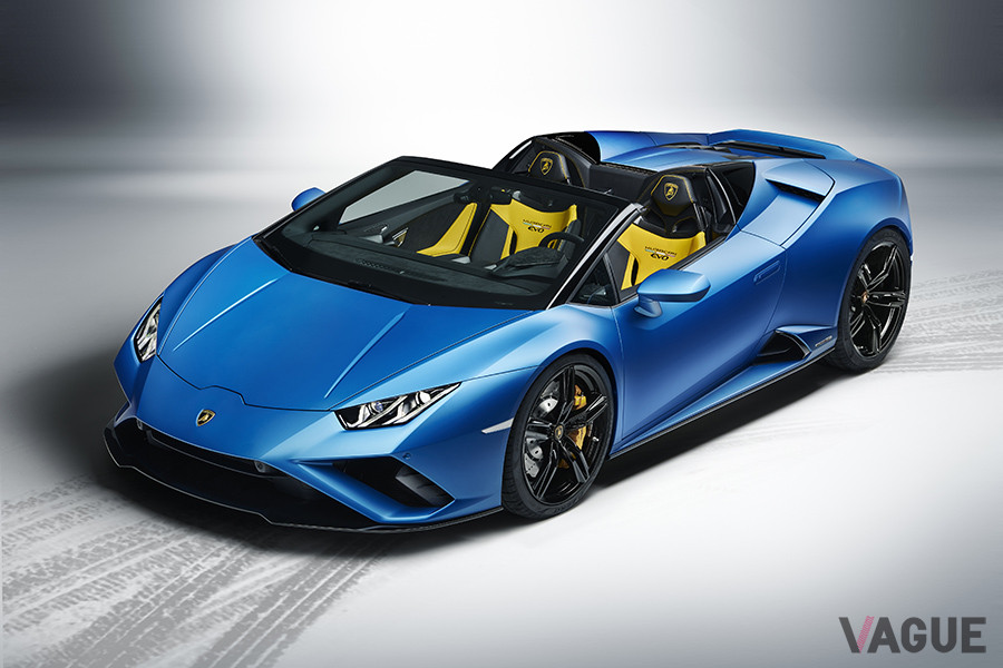 2020年5月に発表された、ランボルギーニの最新モデルであるウラカンEVO RWDスパイダー