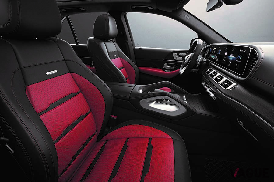メルセデス・ベンツ「AMG GLE 53 4MATIC+（ISG搭載モデル）」の内装