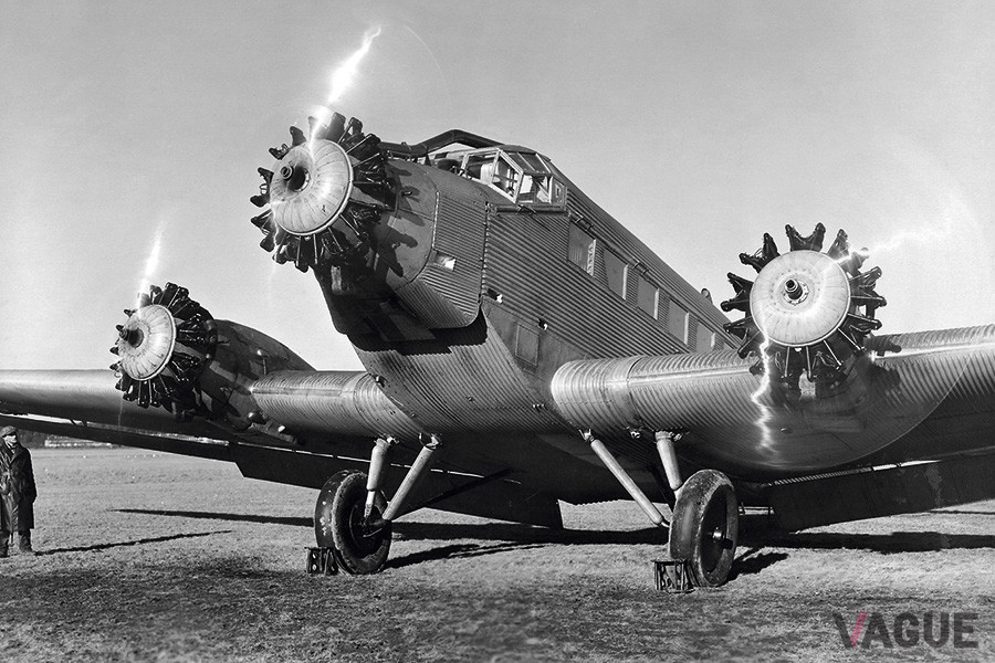 1930年、BMWエンジンを搭載した「ユンカースJu52」