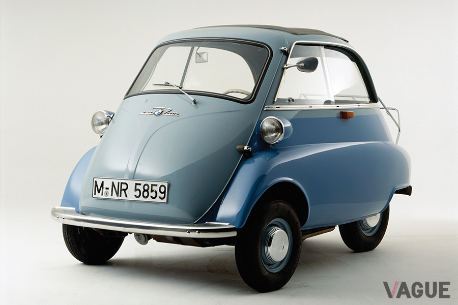 1955年に発売された「イセッタ」。イタリアの「イソ・イセッタ」のBMWライセンス版