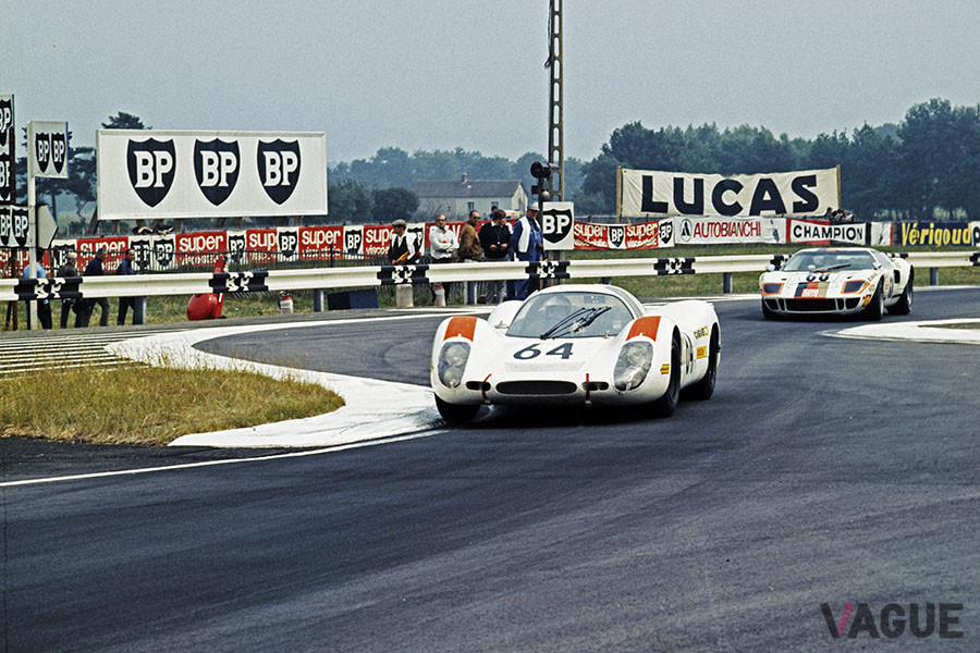 1969年ル・マン24時間。ラルース&ヘルマン組のポルシェ908LHクーペはわずか120m差で優勝に届かず、2位になった
