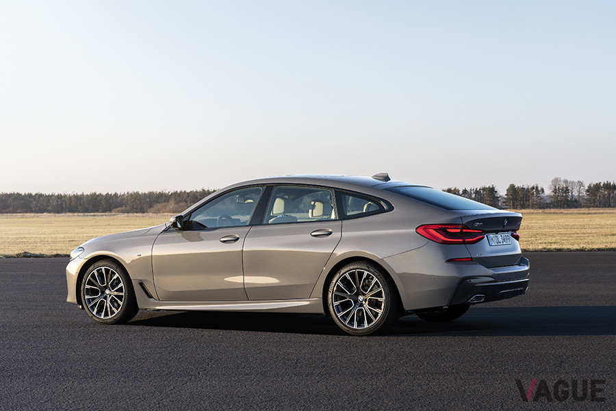 改良新型「6シリーズGT」。写真は640i xDriveグランツーリスモ