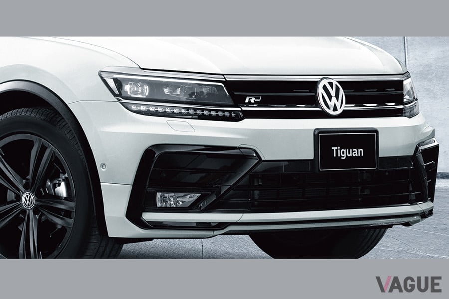 TSI・TDI R－Line　ブラックスタイルのフロントバンパー
