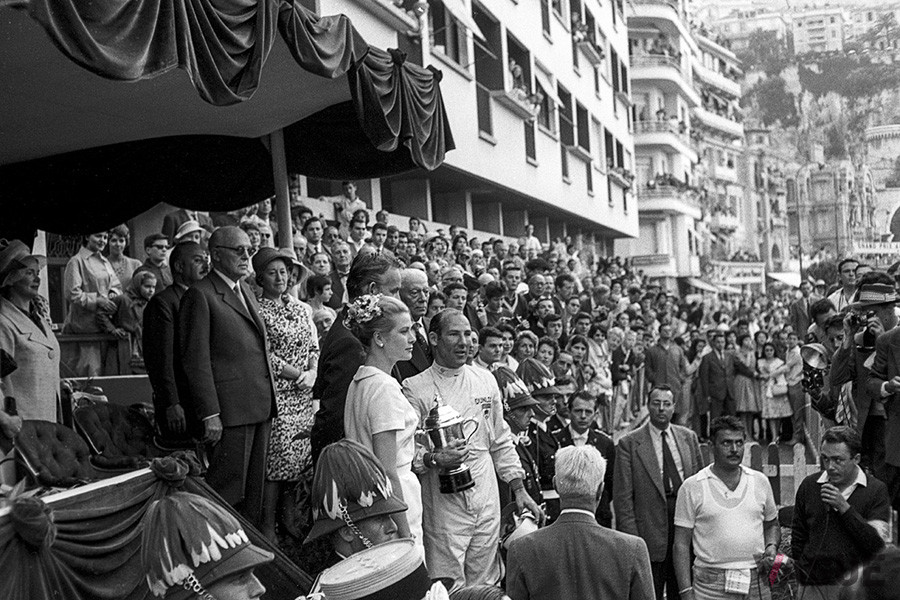 1960年F1モナコGPで優勝を果たしたスターリング・モス