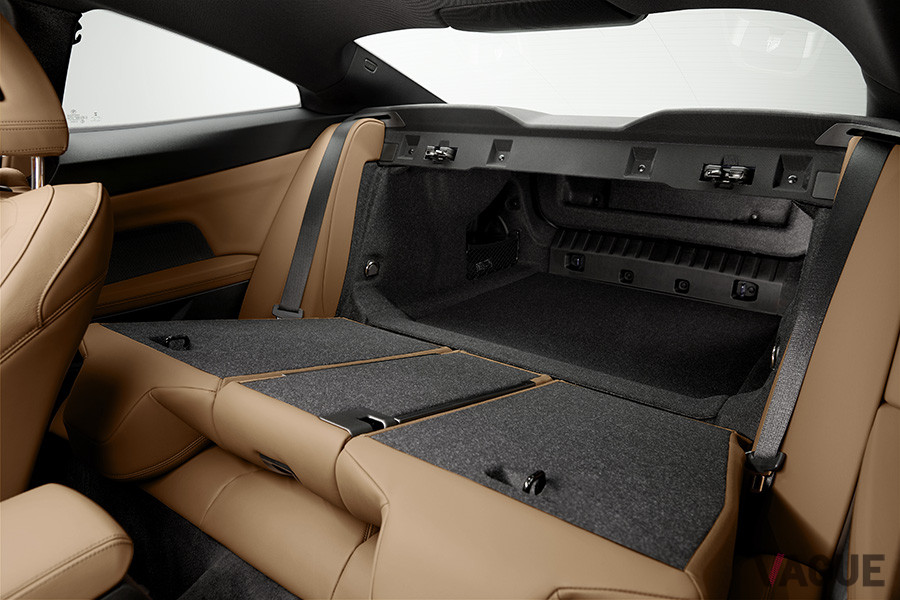 BMW 4シリーズ・クーペのリアシートをすべて倒した場合