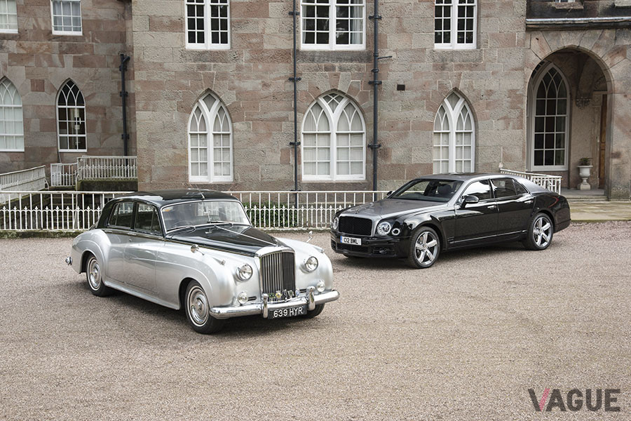 ベントレー「S2」（左）とベントレー「ミュルザンヌ・スピード」（右）