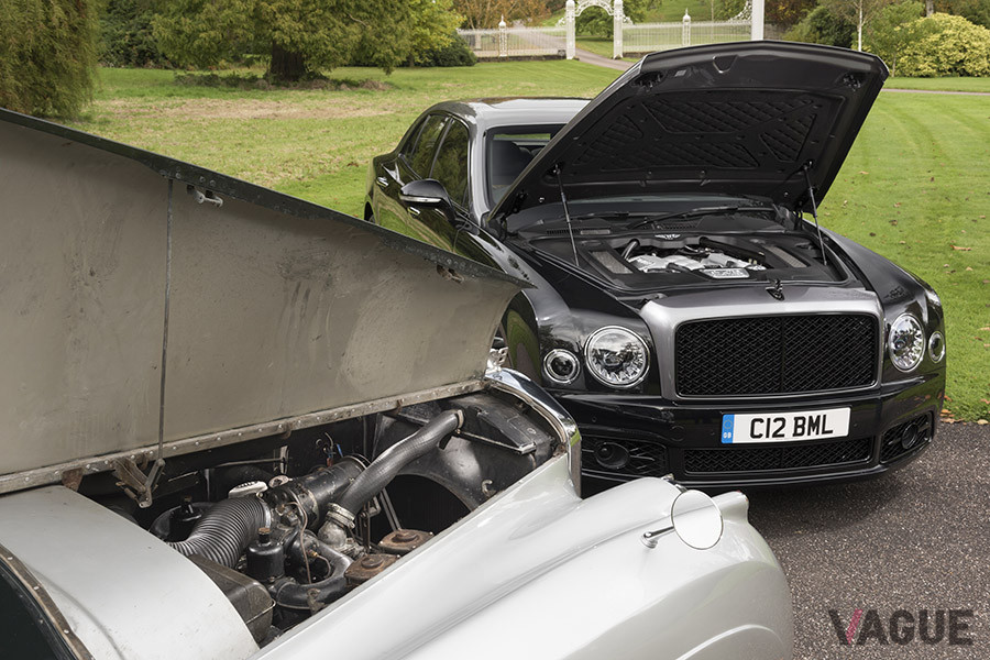 60年の隔たりがあるふたつのV8エンジン