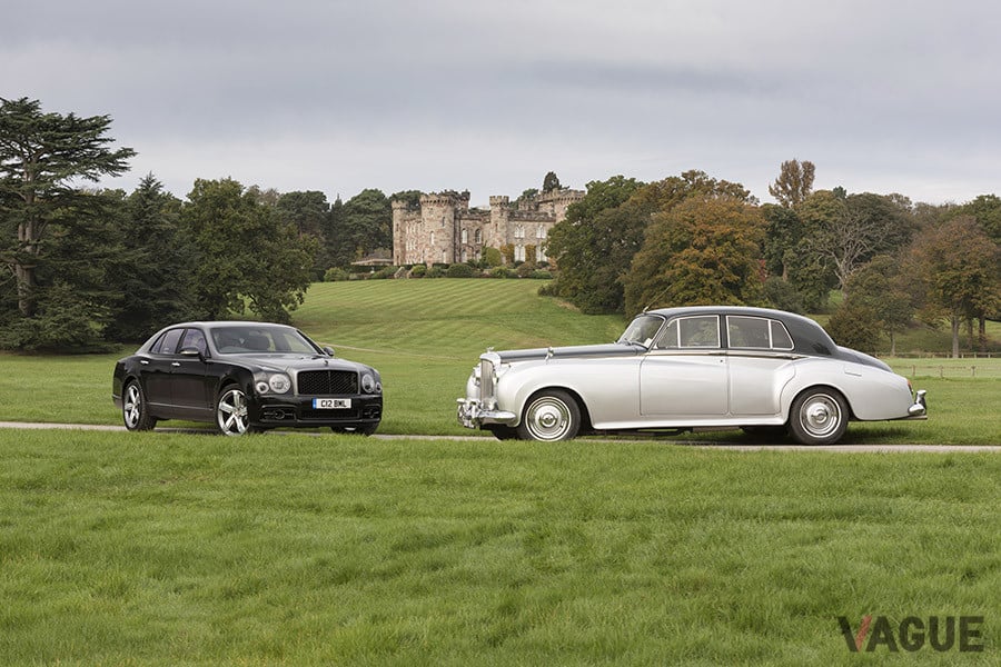 ベントレー「S2」（右）とベントレー「ミュルザンヌ・スピード」（左）