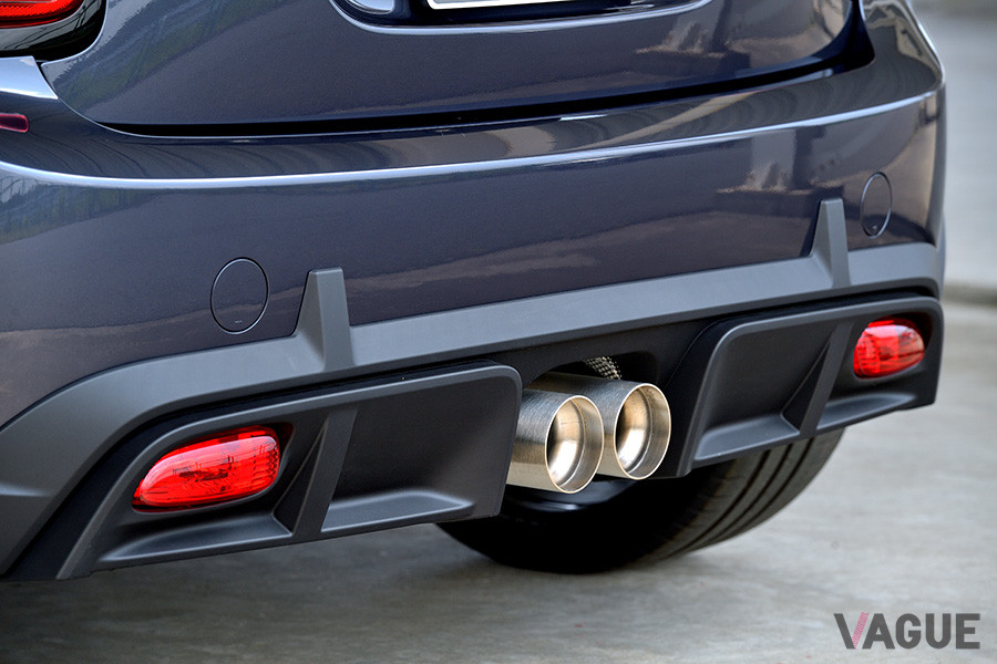 直径90mmのツイン・パイプは最高品質のステンレススチール製