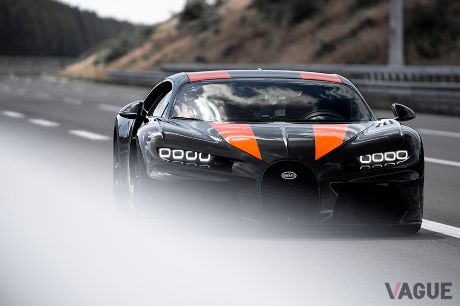 量産車初の300mph（490km／h）突破したブガッティ「シロン・スーパースポーツ300プラス」