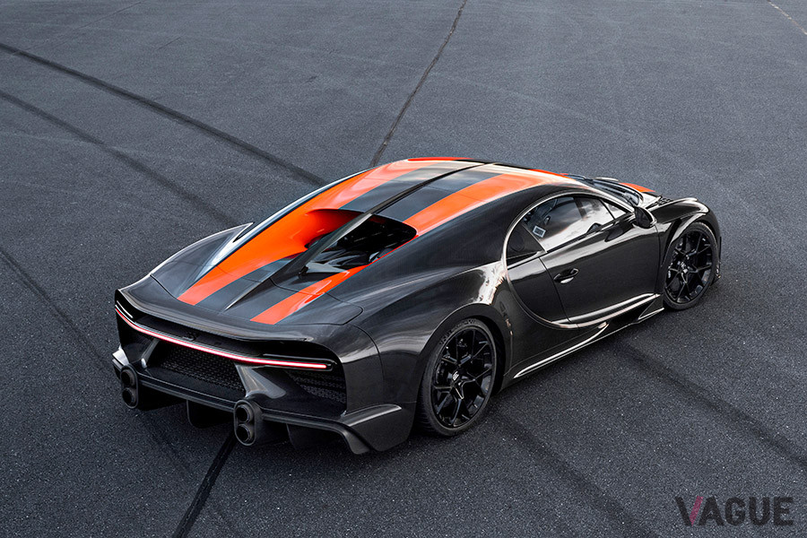 量産車初の300mph（490km／h）突破したブガッティ「シロン・スーパースポーツ300プラス」