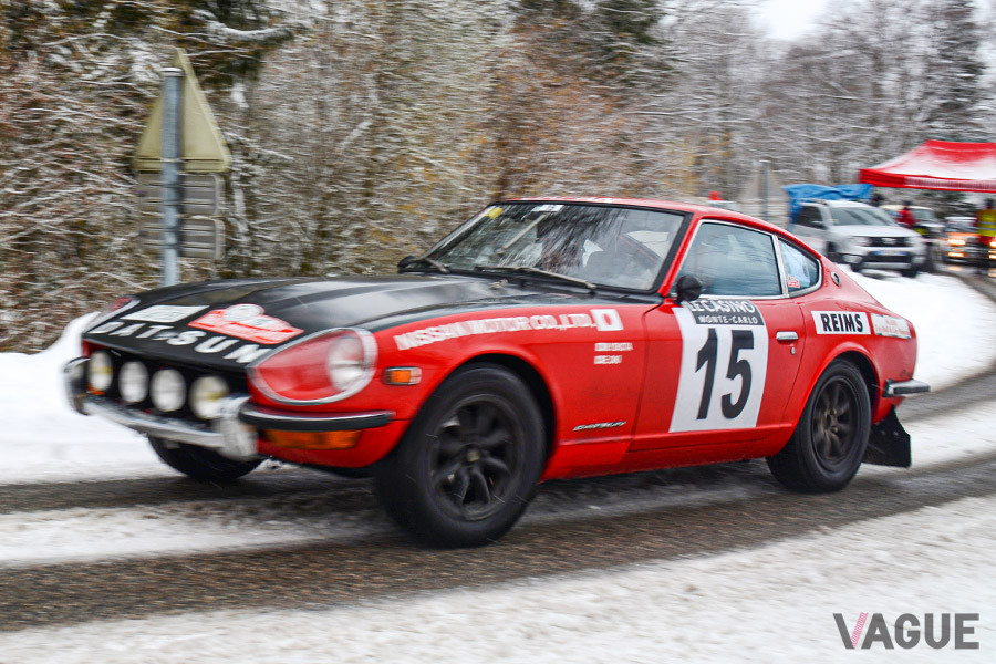 日本からエントリーした、内外装をほぼ完璧な1972年モンテ仕様に仕立てた240Z