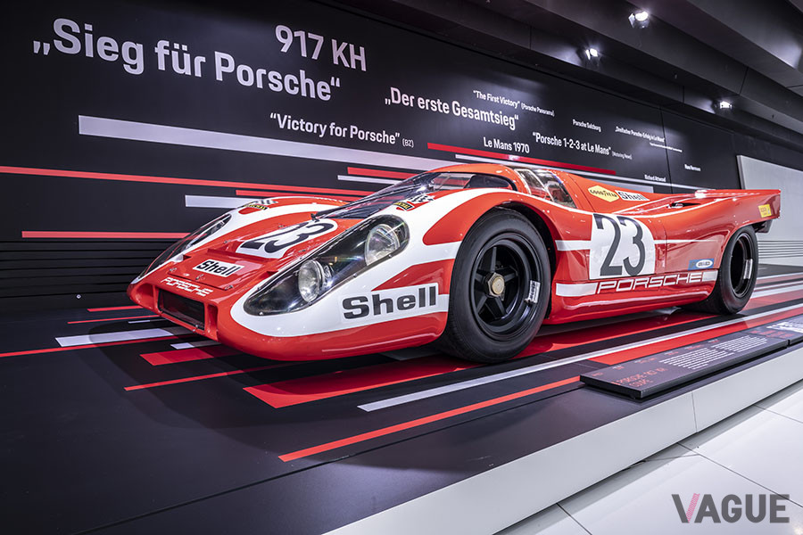 1970年ル・マンでポルシェとして初優勝を飾った「917KH」23号車