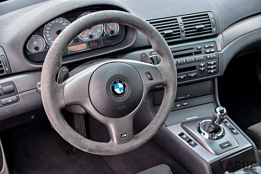 E46型「M3 CSL」のインパネ