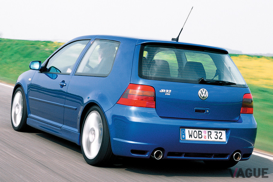 2003年、量産車初の「DSG（DCT）」搭載モデルがこのVW「ゴルフIV・R32」だった