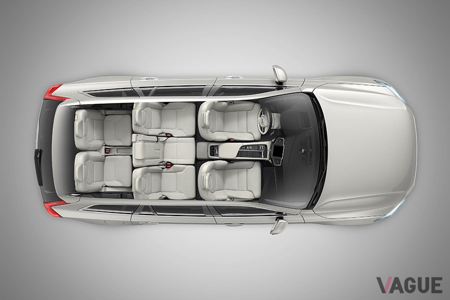 ボルボ「XC90」のインテリア