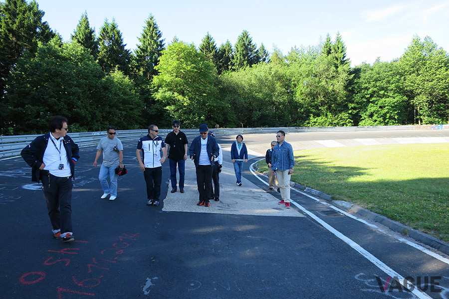 ノルドシュライフェの名物コーナー「Karussell（カルーセル）」の出口