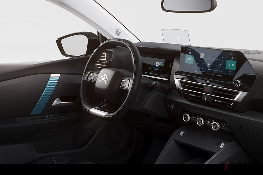 シトロエン新型「C4」のインテリア