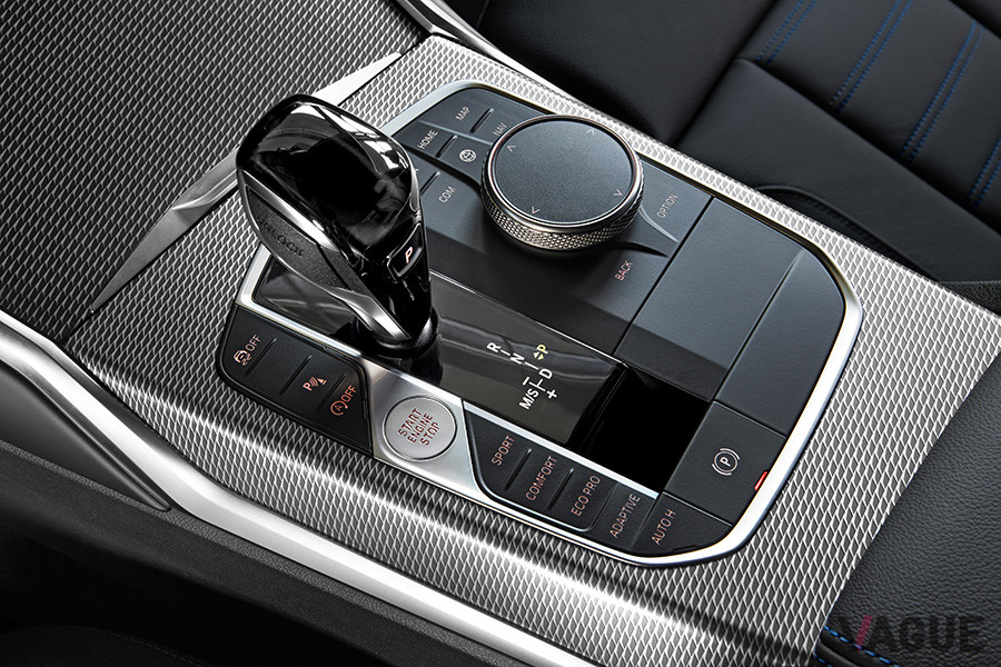 BMW「3シリーズ」のシフトセレクター