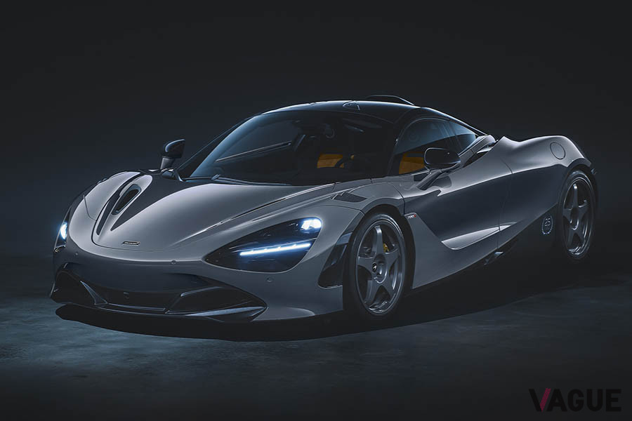 マクラーレン「720S Le Mans」。ボディカラーはサルテ・グレー