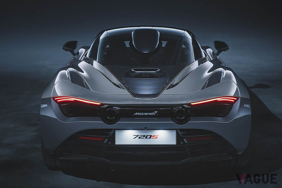 マクラーレン「720S Le Mans」。ボディカラーはサルテ・グレー