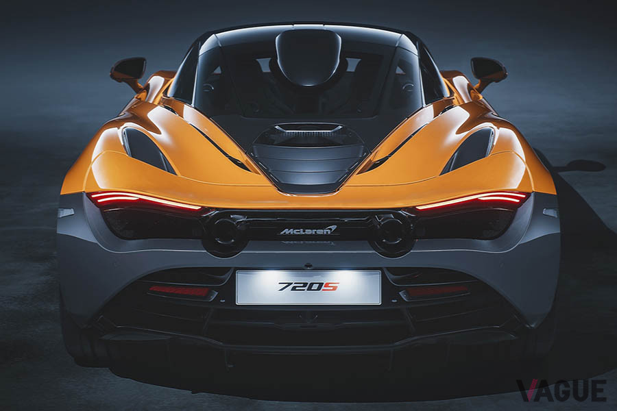 マクラーレン「720S Le Mans」。ボディカラーはマクラーレン・オレンジ