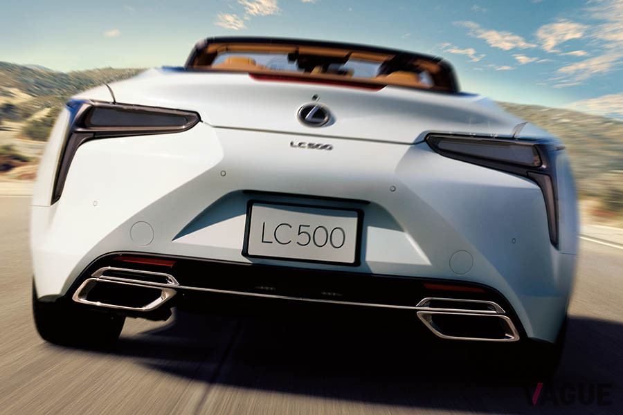 レクサス「LC500 コンバーチブル」