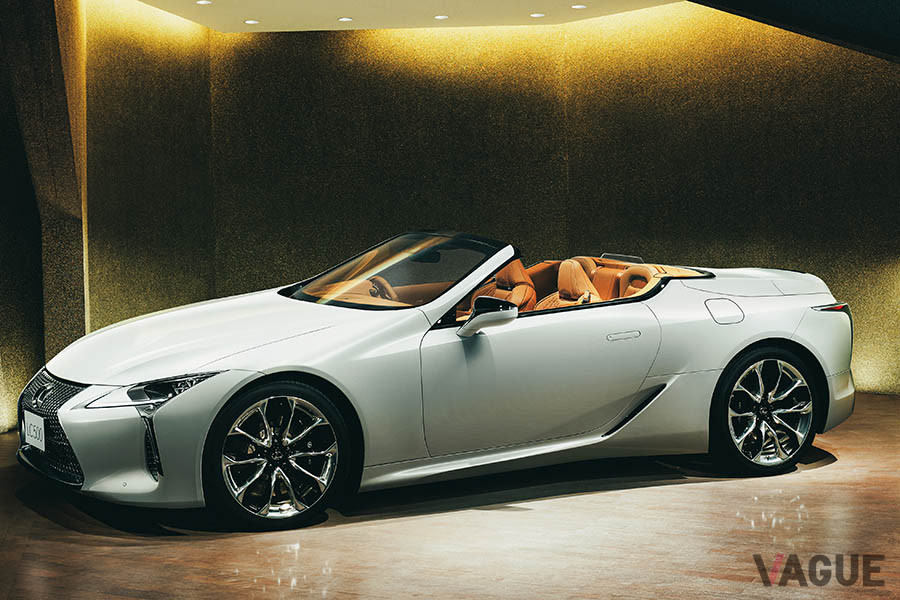 レクサス「LC500 コンバーチブル」