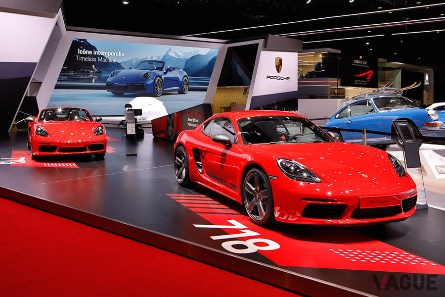 2019年のジュネーブモーターショーで登場した「718T」