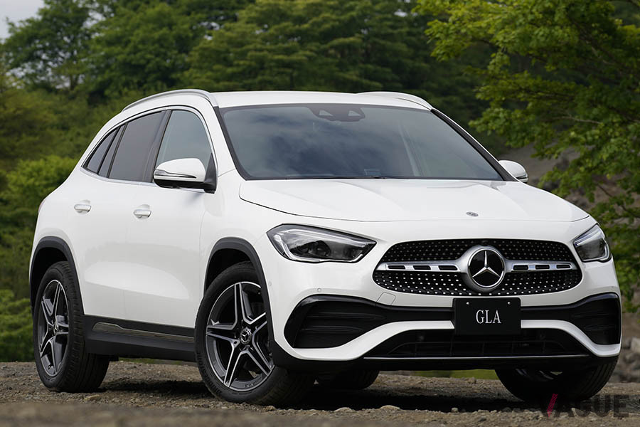 メルセデス・ベンツ新型「GLA」。AMGライン装着車