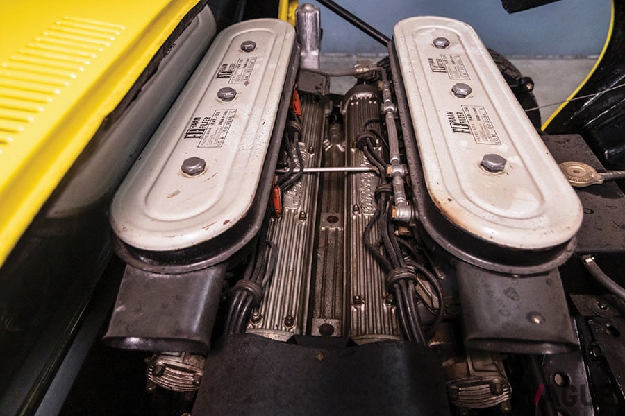 71万5000ユーロ（約8716万円）で落札された、1968年型のランボルギーニ・ミウラP400（C）2020 Courtesy of RM Sotheby's