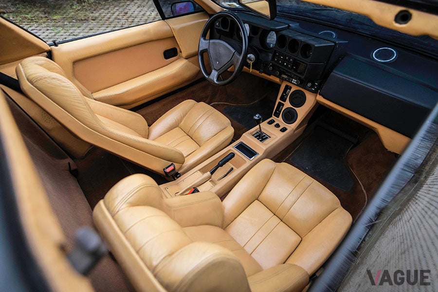 上限を超えた6万6000ユーロ（約797万円）で落札された、1986年型ランボルギーニ・ジャルパ（C）2020 Courtesy of RM Sotheby's