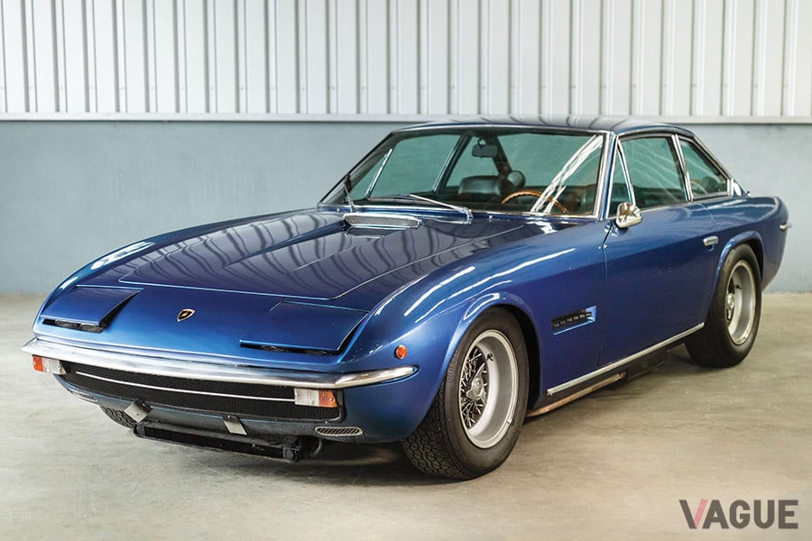 22万5500ユーロ（約2724万円）で落札された、1970年型ランボルギーニ・イスレロ400GTS（C）2020 Courtesy of RM Sotheby's