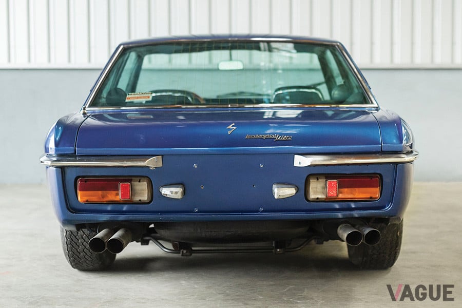 22万5500ユーロ（約2724万円）で落札された、1970年型ランボルギーニ・イスレロ400GTS（C）2020 Courtesy of RM Sotheby's
