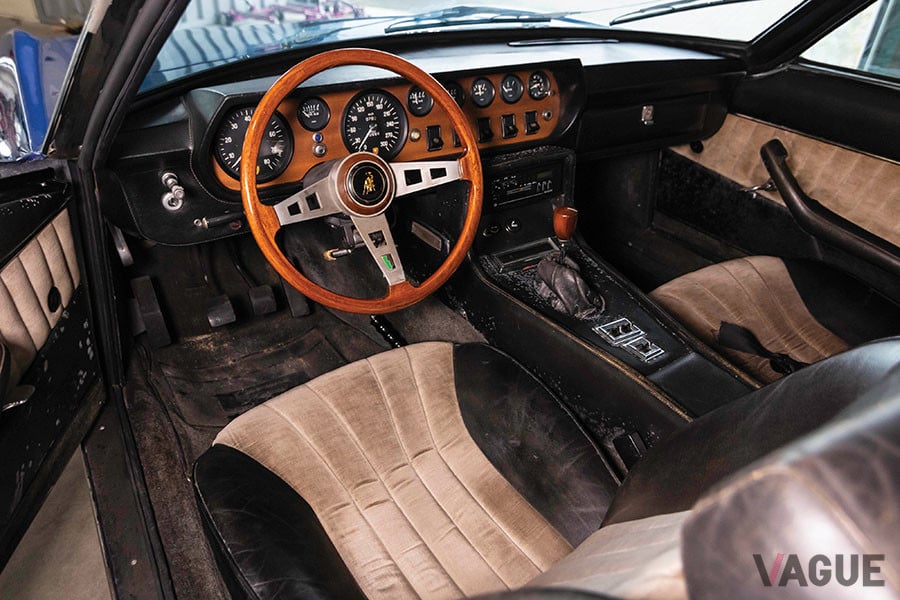 22万5500ユーロ（約2724万円）で落札された、1970年型ランボルギーニ・イスレロ400GTS（C）2020 Courtesy of RM Sotheby's