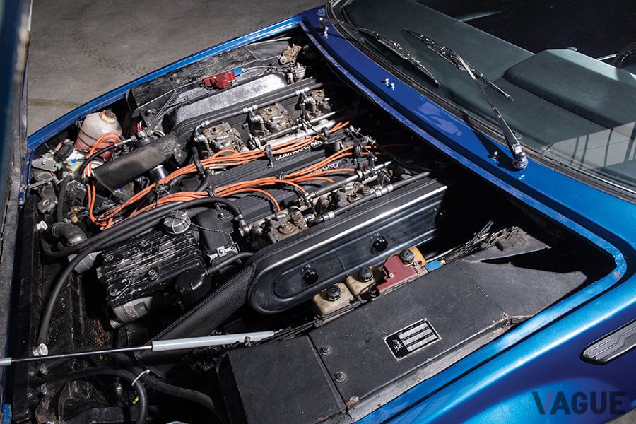 6万6000ユーロ（約797万円）で落札された、1971年型ランボルギーニ・ハラマ400GT（C）2020 Courtesy of RM Sotheby's