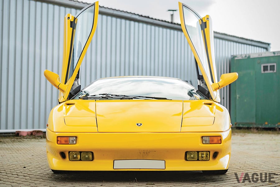 12万6500ユーロ（約1528万円）で落札された、1991年型ランボルギーニ・ディアブロ（C）2020 Courtesy of RM Sotheby's