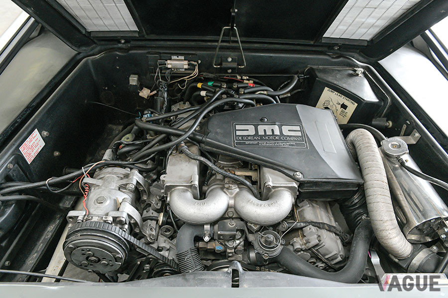 リアに搭載されるV型6気筒エンジンは、PRV（プジョー、ルノー、ボルボの3社開発による）製（C）2020 Courtesy of RM Sotheby's