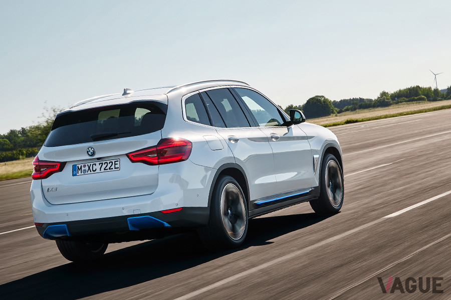 「iX3」の最高出力は286ps、最大トルクは400Nmで、0−100km／h加速6.8秒